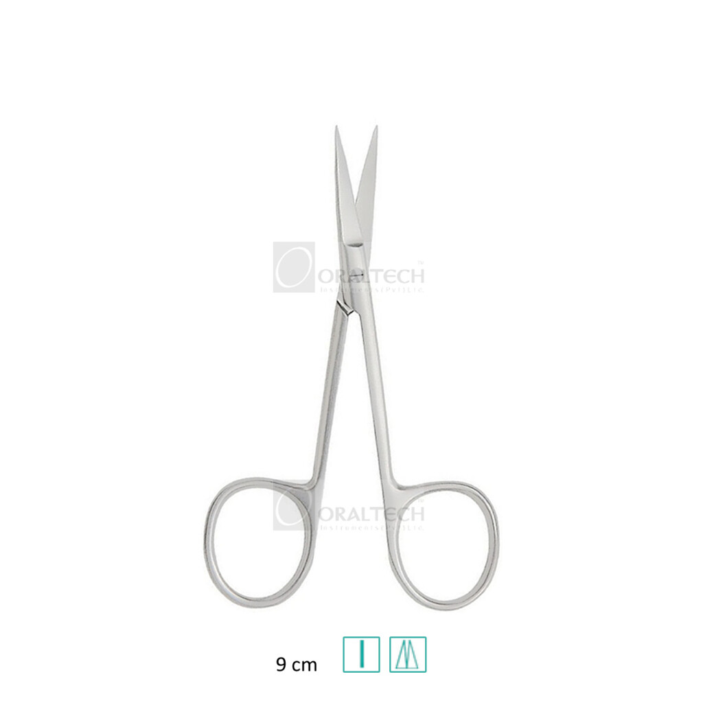 FORBICI IN GOMMA IRIS CUR 11,5 Cm PUNTA SEGHETTATA LABORATORIO