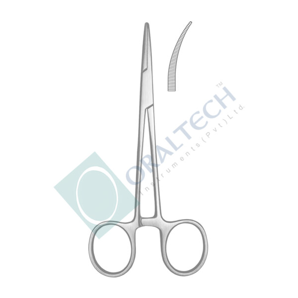 Hemostatic Forceps Curved